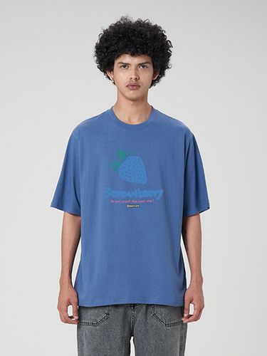 S Blue Strawberry T-shirt_Blue - RADINEO - Modalova