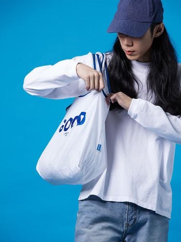 Good On Logo Eco Tote Bag_White - GOOD ON - Modalova