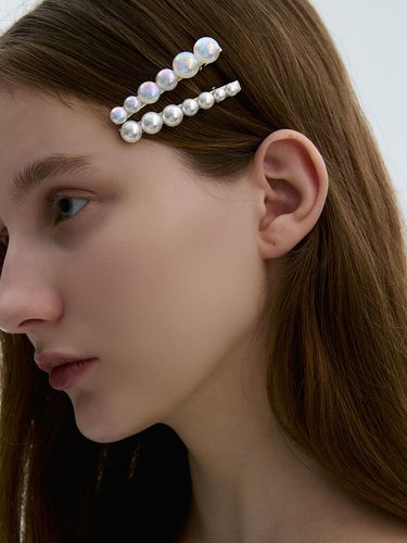 Aurora Pearl Hair Pin - MONGDOL - Modalova