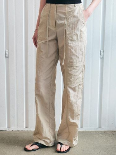 Nylon 2-way Line Cutting Pants_Beige - CITYBREEZE - Modalova