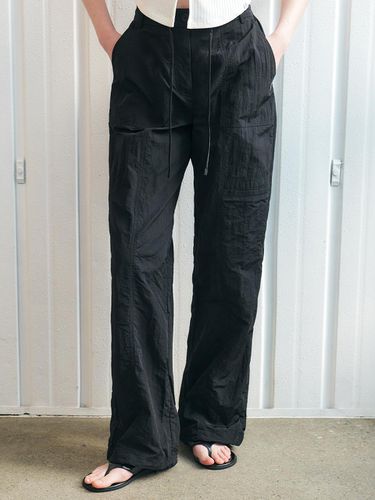 Nylon 2-way Line Cutting Pants_Black - CITYBREEZE - Modalova