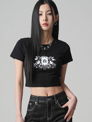 Angel Crop T-shirt Black - AVANDRESS - Modalova