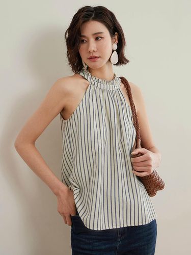 Striped Sleeveless Top - LANGSON - Modalova