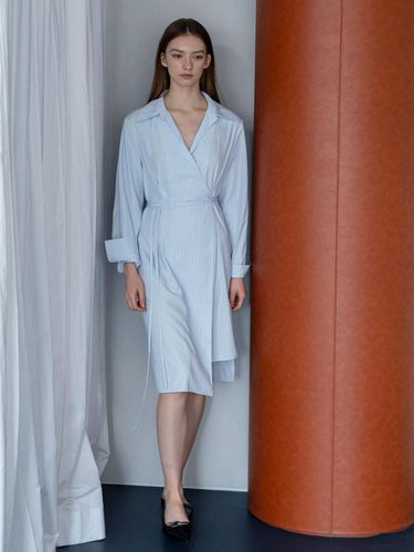 TIMELESS STRIPE SHIRT DRESS - DEFEMME - Modalova