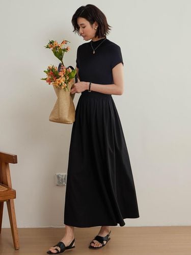 Half Turtleneck Waist Dress - LANGSON - Modalova