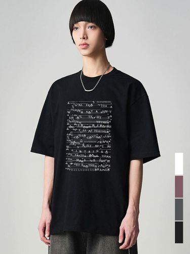 Letter T-shirt - 4COLOR - AVANDRESS - Modalova