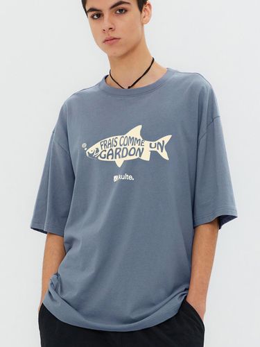 FISH T-SHIRT Blue - KULTE - Modalova