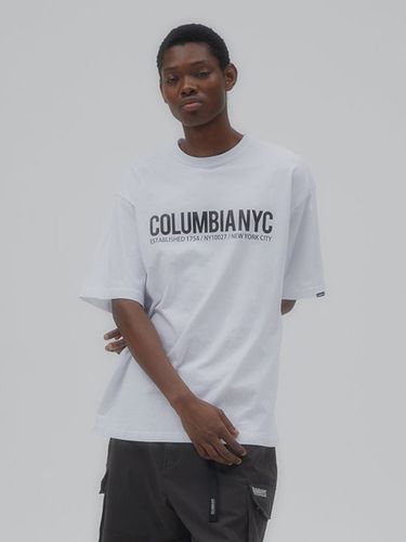 NYC Black Series T-shirt_White - Columbia University - Modalova