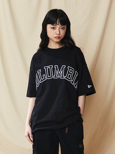 Columbia Arch Logo T-shirt_Black - Columbia University - Modalova