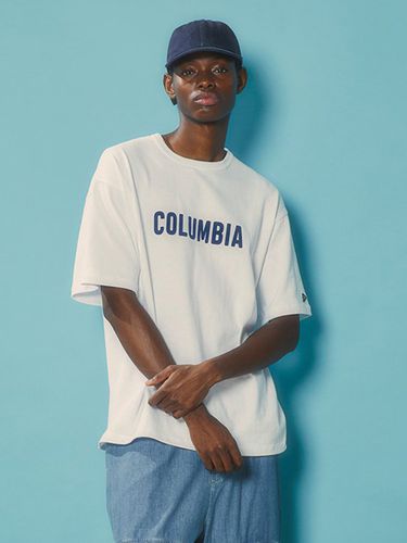 NY10027 Logo Denim Ball Cap_Indigo Denim - Columbia University - Modalova