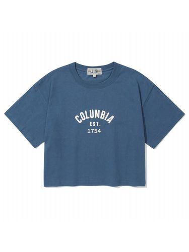 CU 1754 Arch Logo Cropped T-Shirt - Columbia University - Modalova