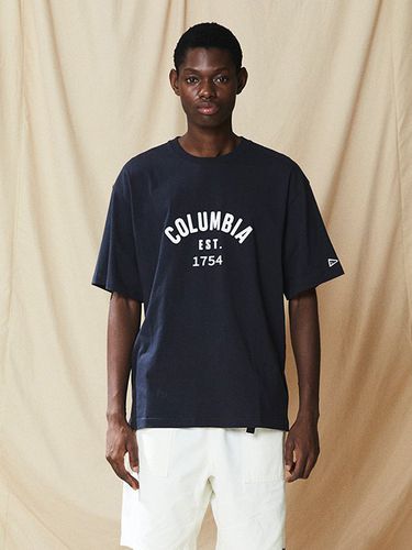 CU 1754 Arch Logo T-shirt_Crown Navy - Columbia University - Modalova