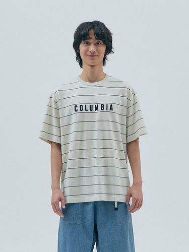 Simple Logo Stripe T-shirt - Columbia University - Modalova