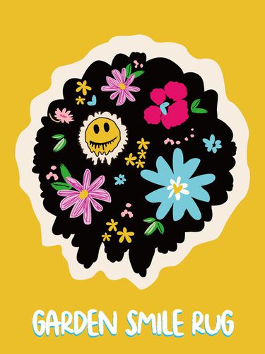 Garden Smile Rug - MISTERCHILD - Modalova