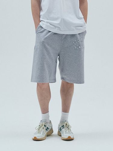 New York Arch Logo Sweat Short Pants_Medium Gray - Columbia University - Modalova