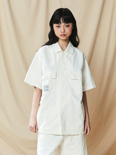 SL Label Two Pocket Cotton Shirt - Columbia University - Modalova