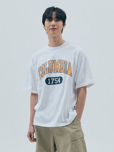 Arch Logo T-shirt_Light Gray - Columbia University - Modalova