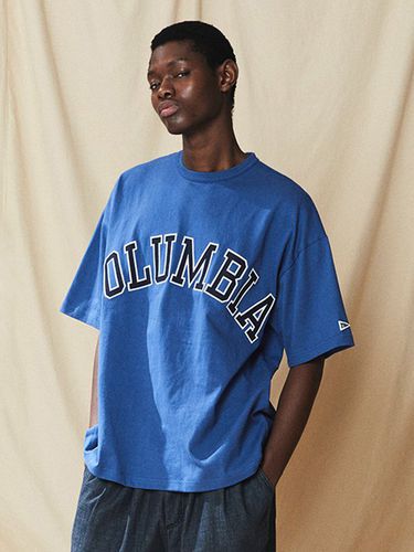 Columbia Arch Logo T-shirt_French Blue - Columbia University - Modalova