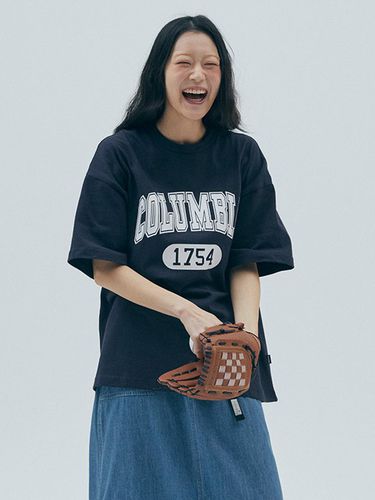 Arch Logo T-shirt_Crown Navy - Columbia University - Modalova