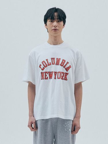 New York Arch Logo T-shirt_White - Columbia University - Modalova