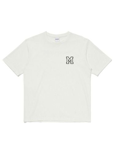 Essential M Logo Graphic T-shirt_White - MARKM - Modalova