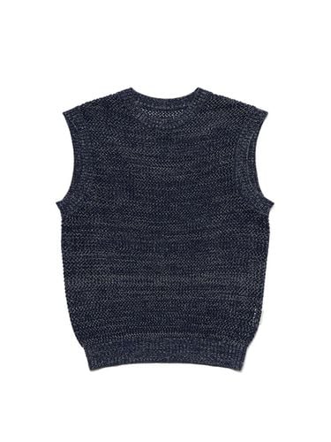 Mix Yarn Knit Vest_Navy - MARKM - Modalova