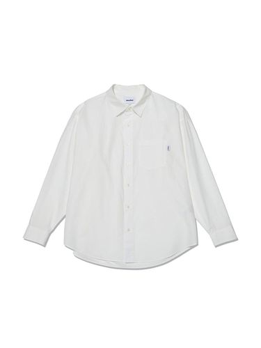 Single Pocket Cotton Shirt_White - MARKM - Modalova