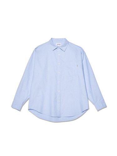 Single Pocket Oxford Shirt_Blue - MARKM - Modalova