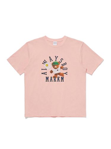 Tennis Bear Graphic T-shirt_Pink - MARKM - Modalova