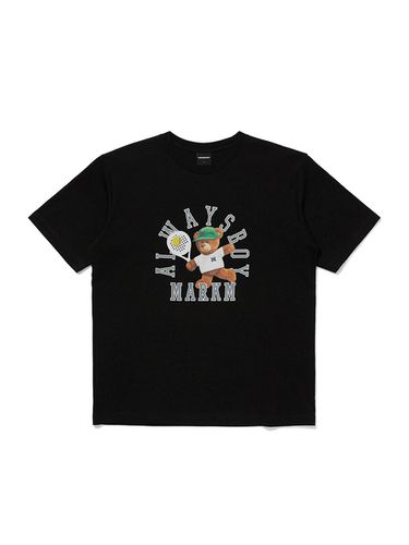 Tennis Bear Graphic T-shirt_Black - MARKM - Modalova