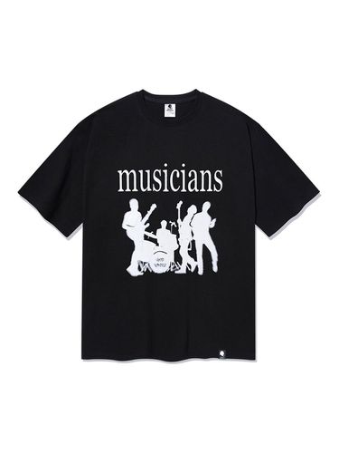 Musicians Crew Oversized Short Sleeves T-Shirt - GHOST REPUBLIC - Modalova