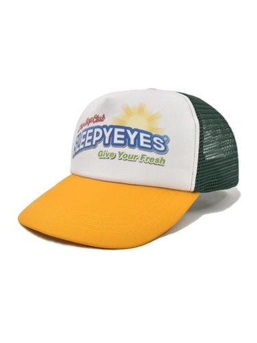 Cereal Logo Mesh Cap_Green - SLEEPYEYES - Modalova