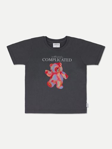 Complicated Crop T-shirt_Dark Gray - AMBLER - Modalova