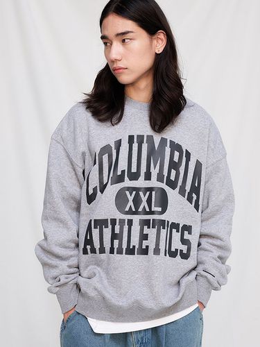 XXL Oversize Logo Sweatshirt_Medium Gray - Columbia University - Modalova