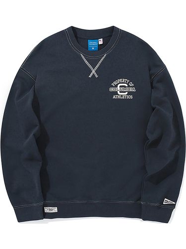 C Athletics Logo Terry Sweatshirt_Crown Navy - Columbia University - Modalova