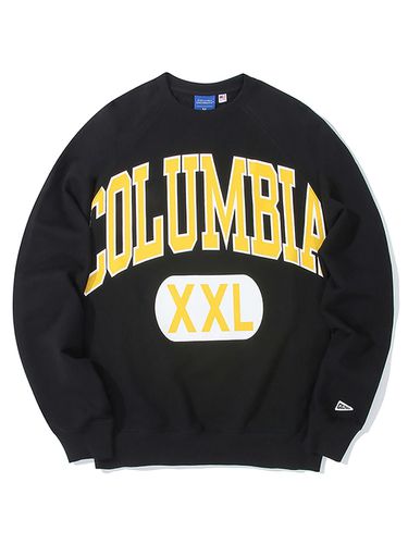 Cut XXL Logo Over Fit Terry Sweatshirt_Black - Columbia University - Modalova