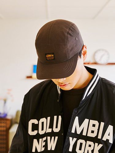 M Label Rip Stop Camp Cap_Slate Black - Columbia University - Modalova