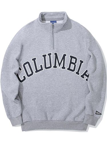 Columbia Arch Logo Over Fit Zip Up Sweatshirt - Columbia University - Modalova