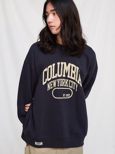 NY10027 Painting Logo Sweatshirt_Crown Navy - Columbia University - Modalova