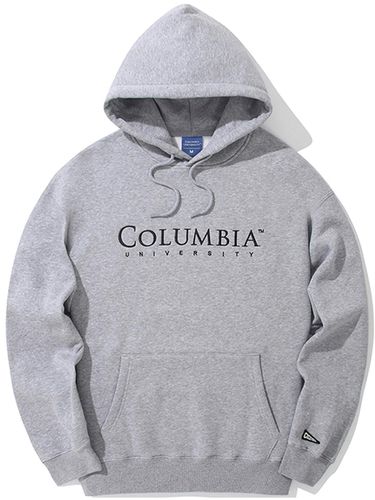 CU Signature EMB Hoodie_Medium Gray - Columbia University - Modalova