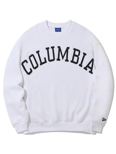 Columbia Arch Over Fit Sweatshirt_White - Columbia University - Modalova