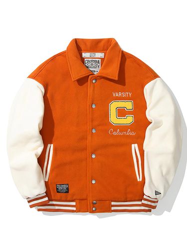 C Boucle Logo Varsity Jacket - Columbia University - Modalova