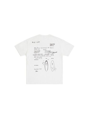 Flying Soul Oder Sheet T-shirt_Off White - OLDMAL - Modalova