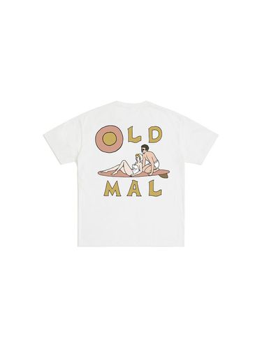 Sunset Paddle T-shirt_Off White - OLDMAL - Modalova