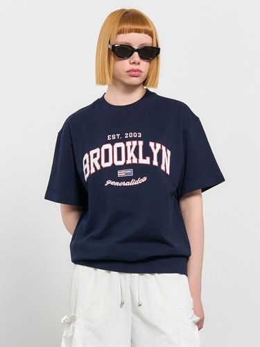 Brooklyn Mini Terry Sweatshirt Navy - GENERAL IDEA - Modalova