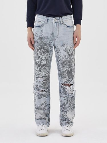 Tattoo Jeans - SMOKE RISE - Modalova