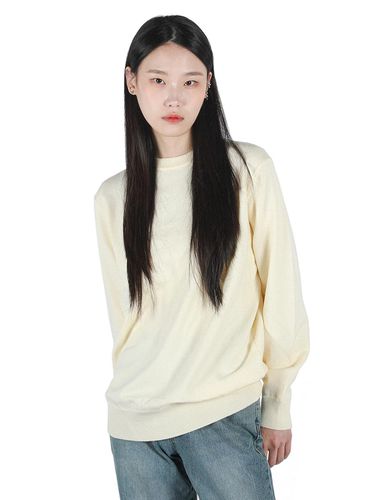 Soft Crewneck Knit Sweater - C Wear by the Genius - Modalova