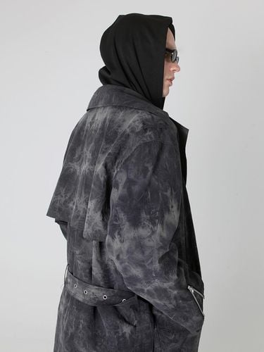 Tie-Dye Nylon Trench Coat - SSERPE - Modalova