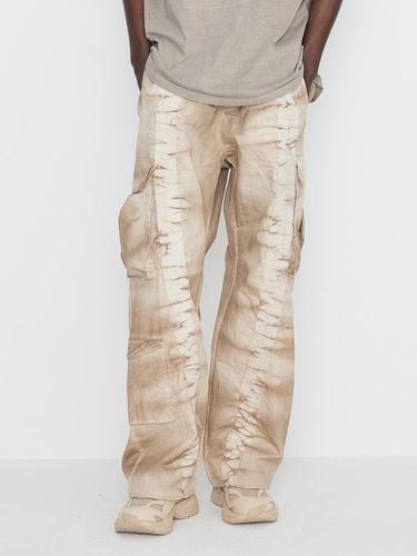 Dyeing Cargo Banding Pants_Beige - SSERPE - Modalova