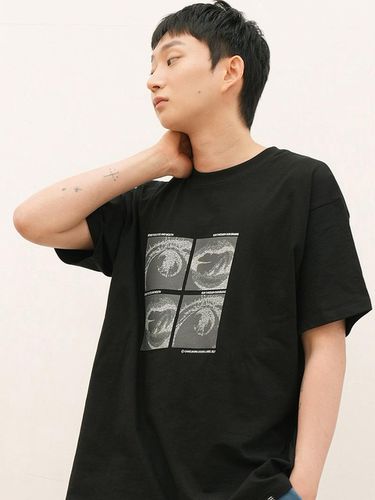 Eyes And Mouth T-shirt_Black - CAMELWORK - Modalova